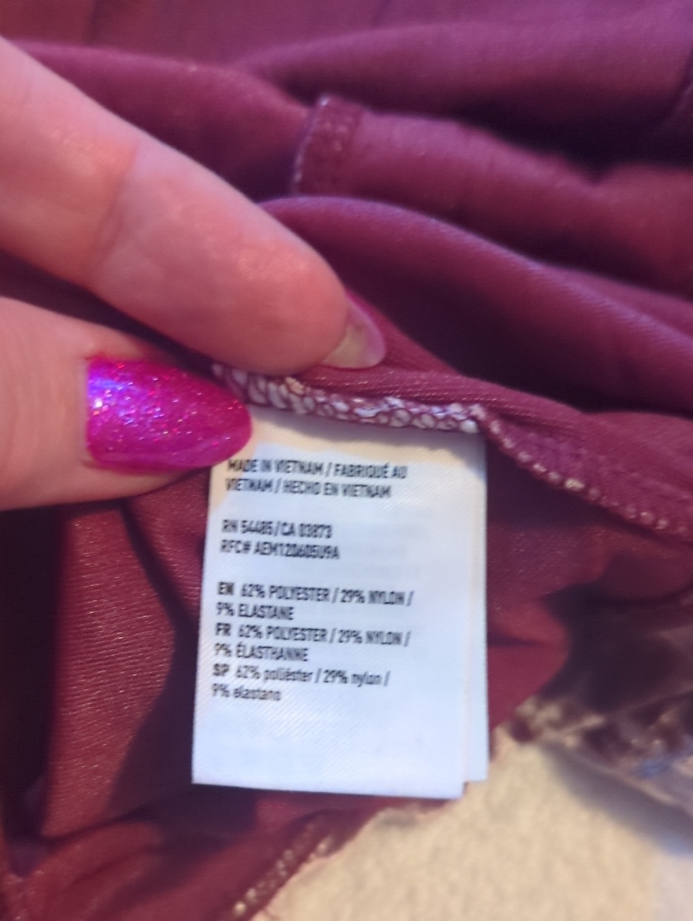 AMERICAN EAGLE OUTFITTERS Velour Strappy Mini Dress XS - Picture 11 of 14